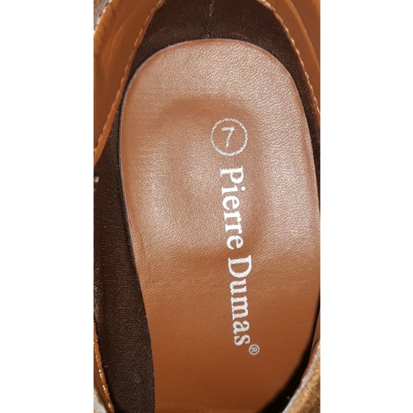 Pierre Dumas Suede Ankle  Boots - Picture 4 of 5